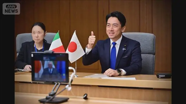 【テレ朝】 小泉大臣 イタリア国防相など中共レーダー照射説明 NATO事務総長とも会談 懸念を共有