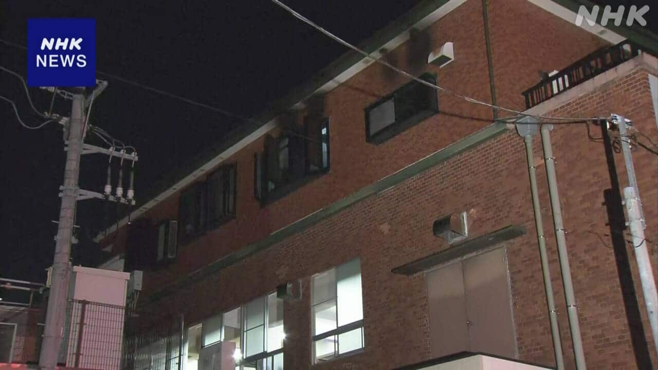 足立区 菓子工場兼住宅で火事 1人死亡1人けが