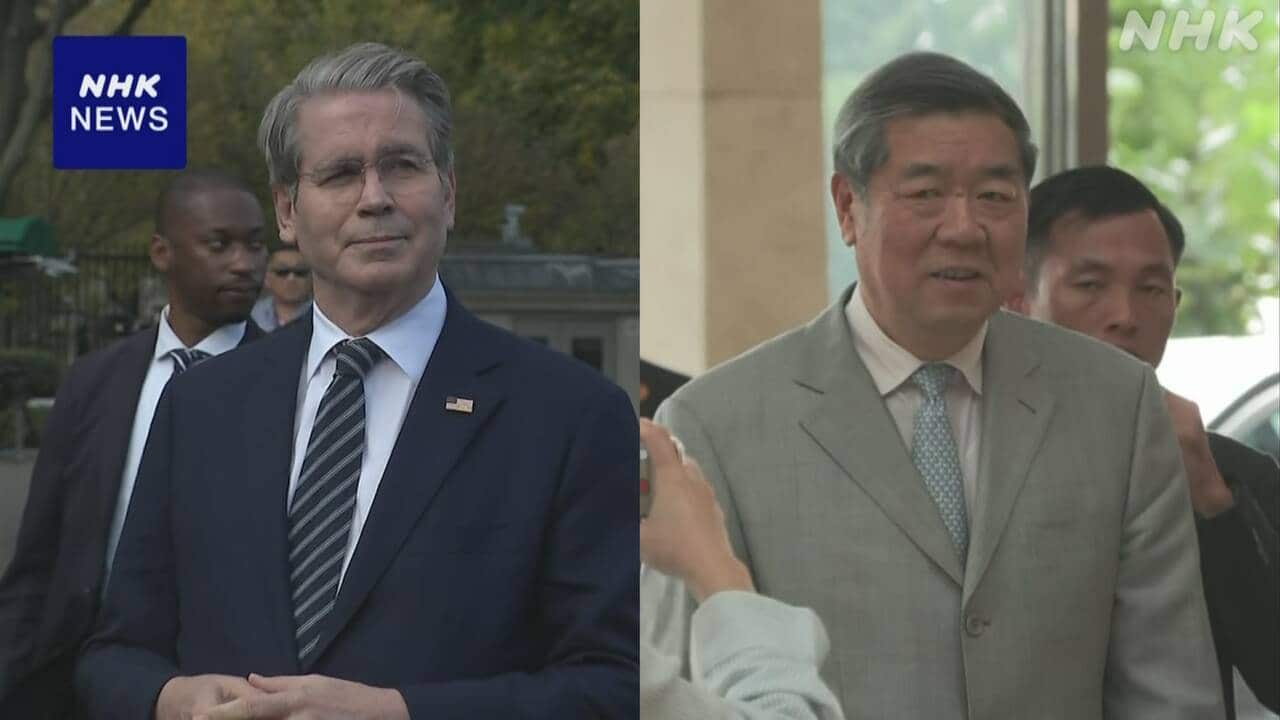 「中国 レアアース関連輸出規制強化は1年間延期」米財務長官