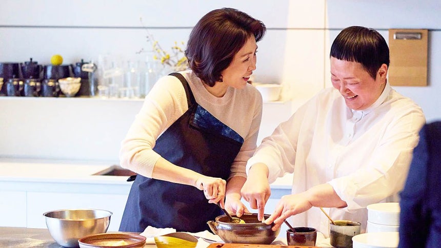 のり巻き100本、韓国料理レッスン…韓国大統領夫人、日本に持参した秘蔵の武器