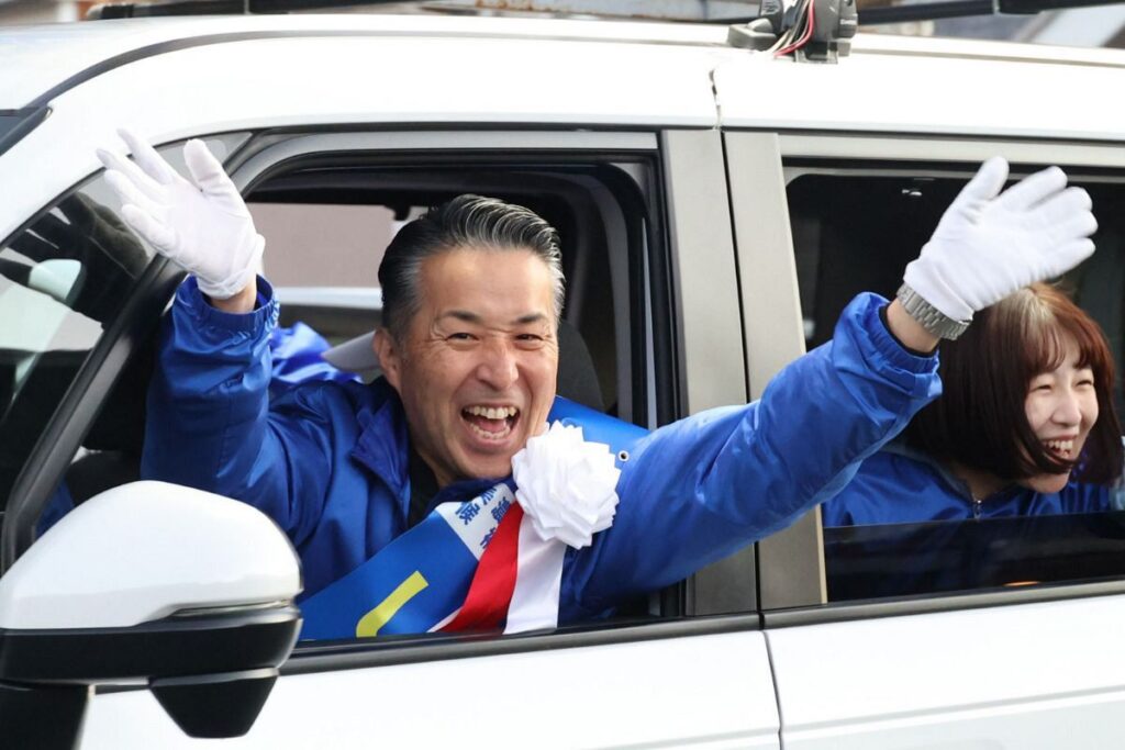 【岐阜】美濃市長選挙、元市課長の篠田啓介氏が初当選確実　11年ぶり新人同士の争い制す