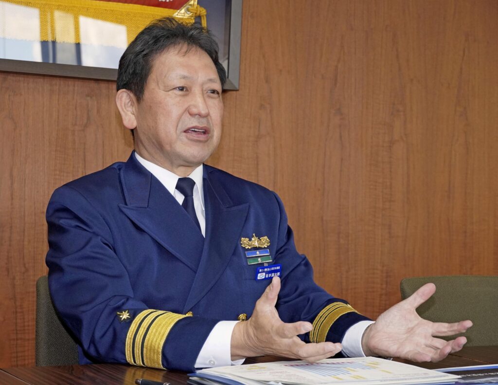 【尖閣情勢】「極めて深刻」 坂本11管区海上保安本部長