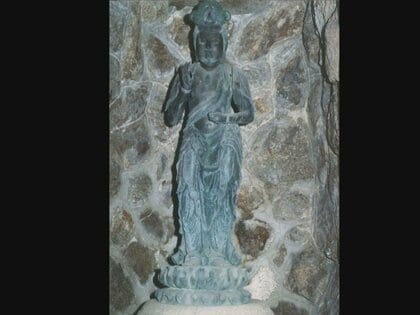 【三重】「祠が荒らされている」霊山の山頂にあった聖観音立像盗まれる 高さ112cmの青銅製で1675年製作とされる