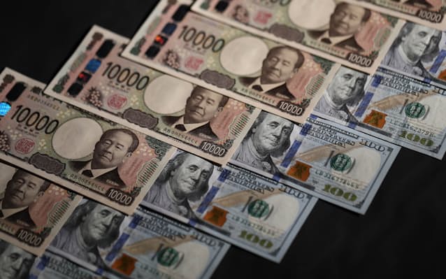 【為替】円154円台に上昇、NY株400ドル超安　日米金利差の縮小観測広がる