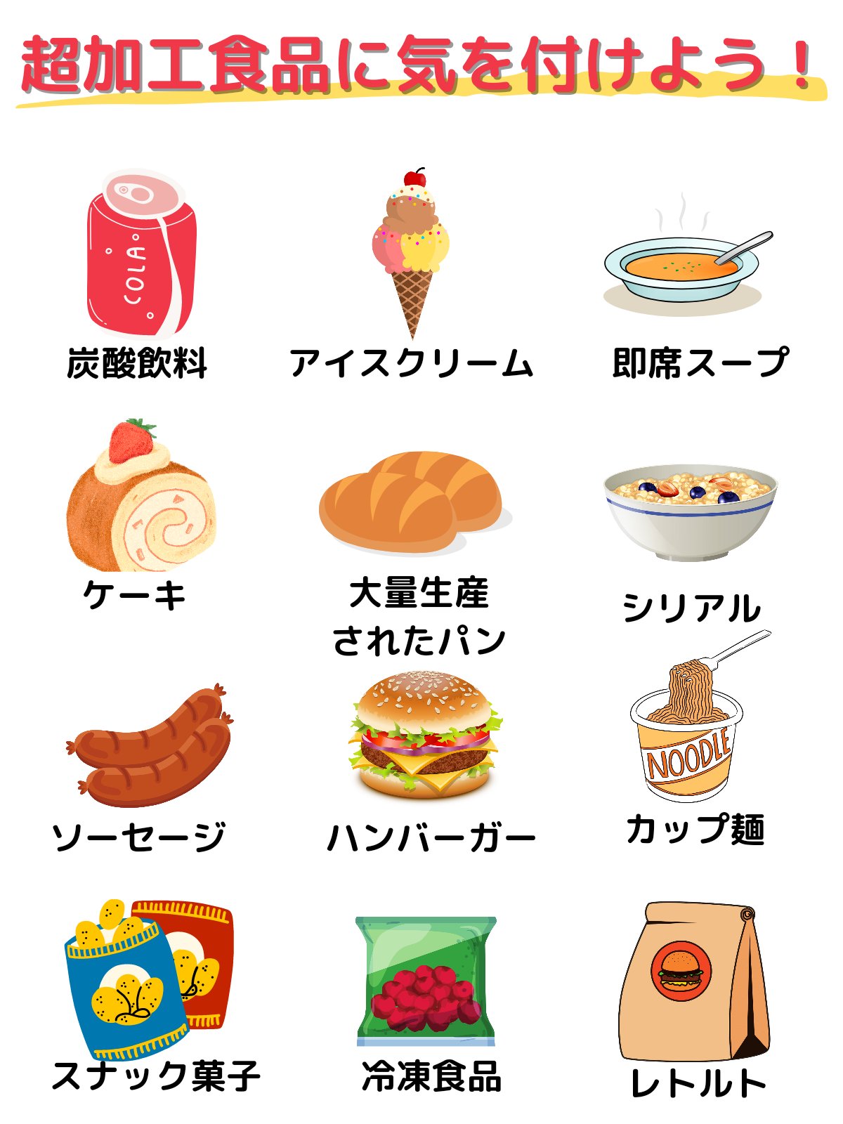 超加工食品は太りやすく、男性の生殖機能を低下させる