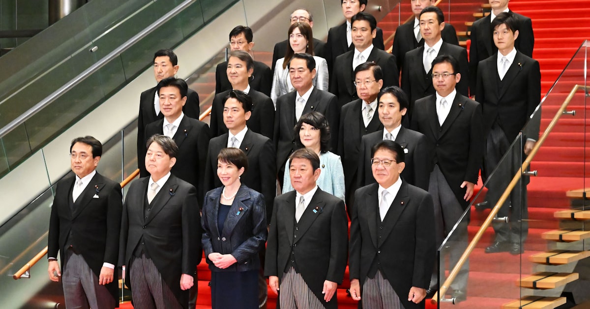【政治】高市早苗首相の18閣僚への指示書、全文明らかに