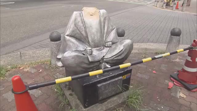 【名古屋】首折られた秀吉像が修復　大河ドラマ放送前で地元安堵　愛媛県警の男性警察官2人は器物損壊容疑で書類送検の方針
