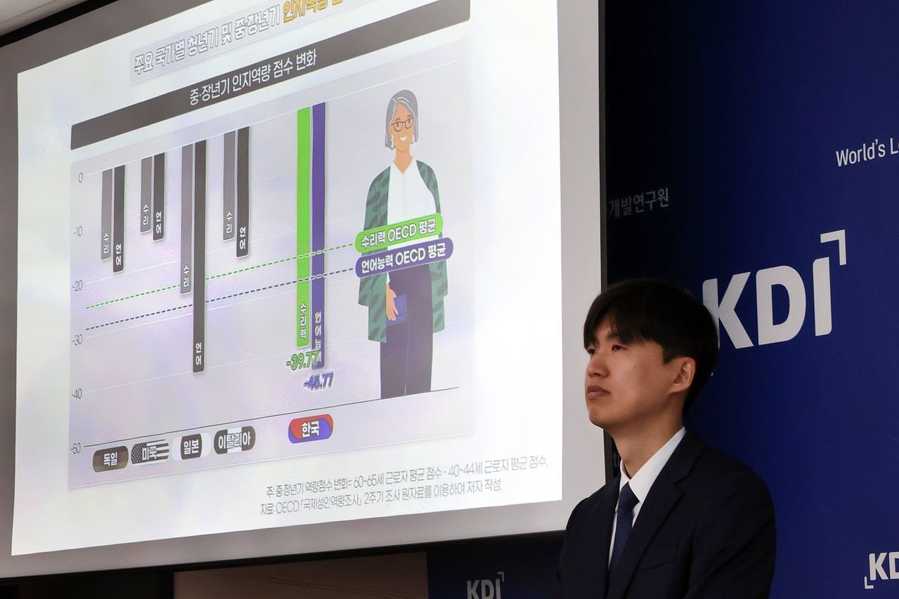 【中央日報】 「韓国の労働者は20代から認知能力が急速に衰退」