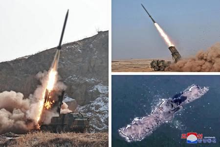 【韓国を標的とした新型兵器】北朝鮮、２４０ミリの操縦放射砲（多連装ロケット砲）を開発　 軌道操作、命中力向上