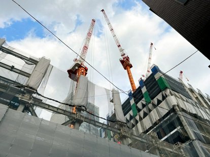 現場責任者ら3人を不起訴、東京・赤坂の鉄材落下死亡事故