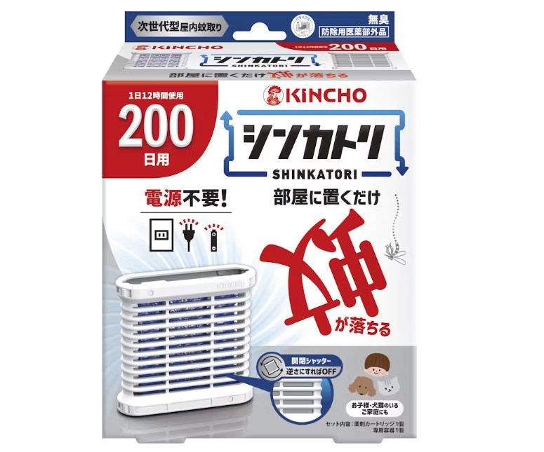 ｢金鳥｣14年ぶりの新蚊取り剤　電源不要、置くだけで効果（日経）