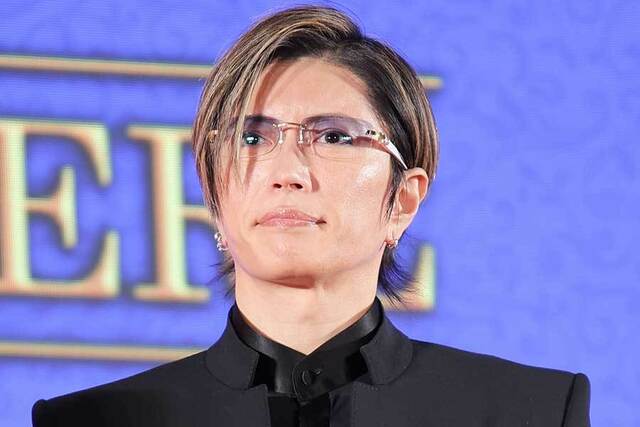 【歌手】GACKT、いちばん大切にしているものは… 「難しい質問だが強いて言えば」ポジティブ思考の秘訣を明かす