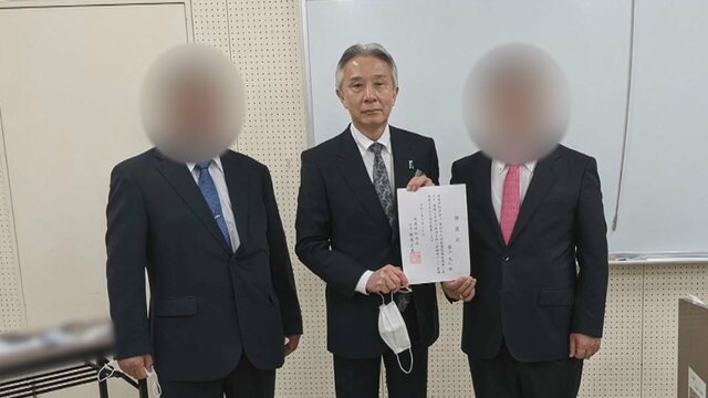 「恥ずべき行動ない」と盛山文科相