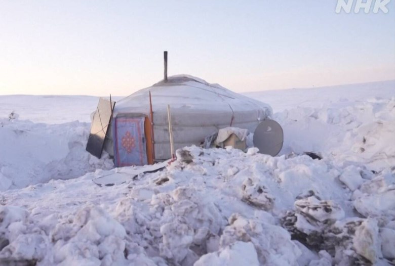 【天災】モンゴル 今年大雪で13人死亡 家畜480万頭死ぬ 日本緊急援助へ