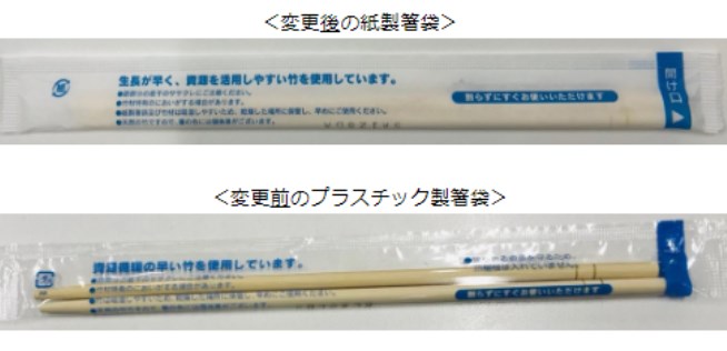 【脱プラ】ローソン、箸袋をプラから紙に…４月から東北・関東５４００店で順次