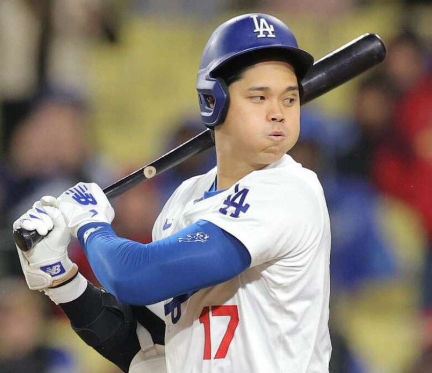 【MLB】一問一答　大谷が米国初登板の山本を称賛「終始素晴らしかった」　自身の状態は「タイミングと距離の問題」