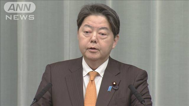 【林官房長官】米オスプレイ飛行再開「安全確保に万全」林官房長官 米側から説明受ける