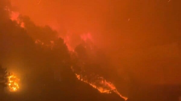 再)【中国】パンダ生息地で大規模山火事　3300人以上避難　四川省