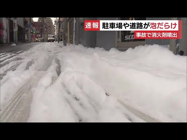 【静岡】駐車場で「車ぶつけまくってる」スプリンクラー作動…路上泡だらけ　男を現行犯逮捕