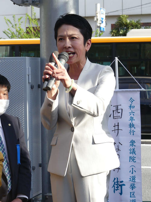 蓮舫「訪米した岸田総理。気分よかったんでしょうね！国賓待遇！リムジン！嬉しかったんでしょうねえ」