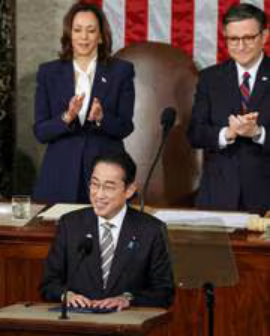 岸田首相が米議会の演説で示した「グローバル・パートナー」への変貌 中国が危機感「歴史の転換点になってしまう」