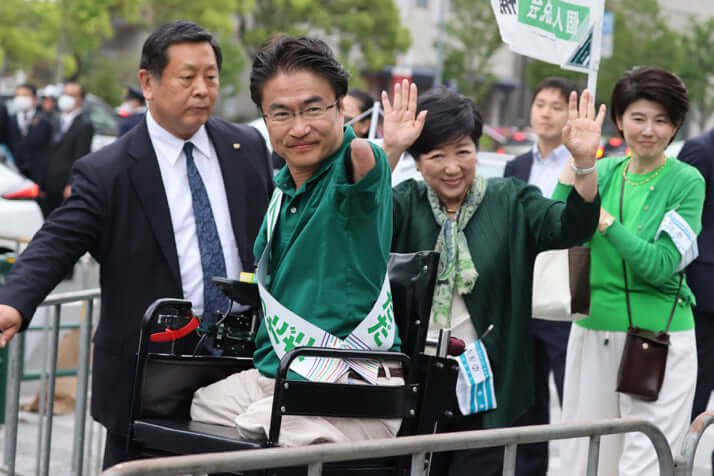 【緑のたぬき／自分ファースト】小池都知事が警視総監に「何とかして！」乙武洋匡氏の応援演説は「首相並みの厳重警備」に