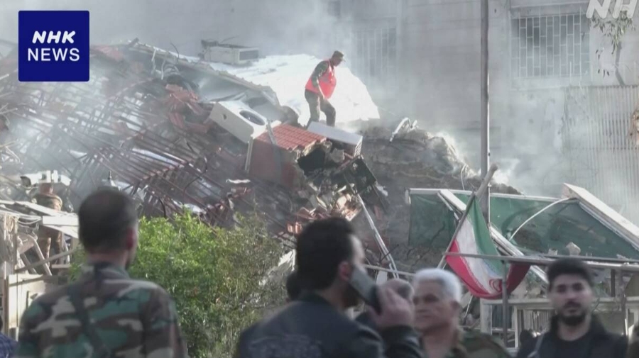 【イラン】 シリアにある大使館がイスラエルの攻撃受けたと非難