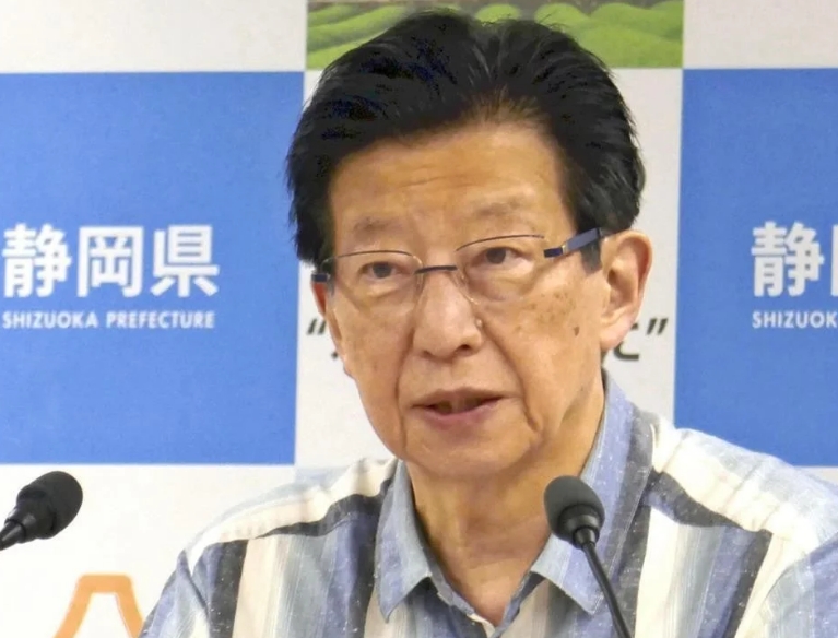 静岡・川勝知事、県庁職員は「知性の高い方たち」…採用職員に訓示…