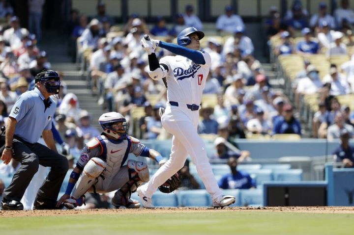 【ドジャース】大谷翔平、6試合ぶりの8号！本拠地でロバーツ監督の記録塗り替える