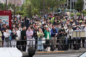 自民集会で岸田首相退陣求める声(岡山市)