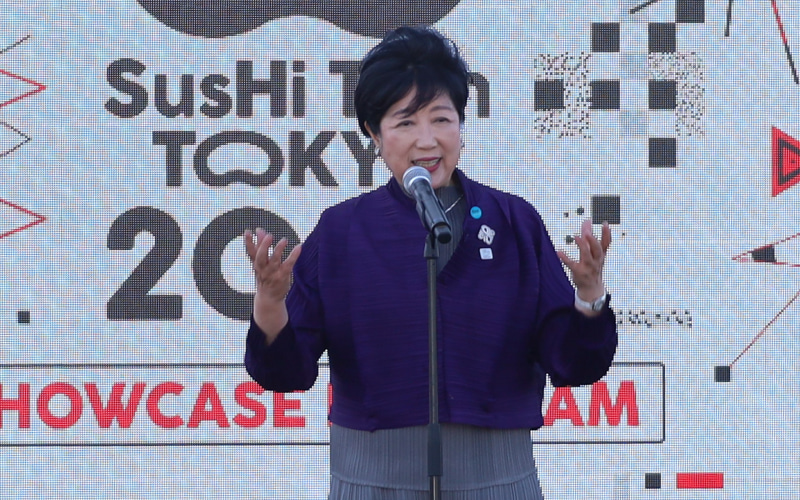 【東京】空飛ぶクルマ都内初飛行、小池知事「早く乗ってみたい」