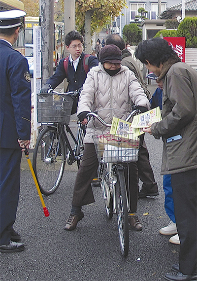 【事件】70歳VS高校生！自転車マナーで激突、顔面パンチ炸裂！？　静岡