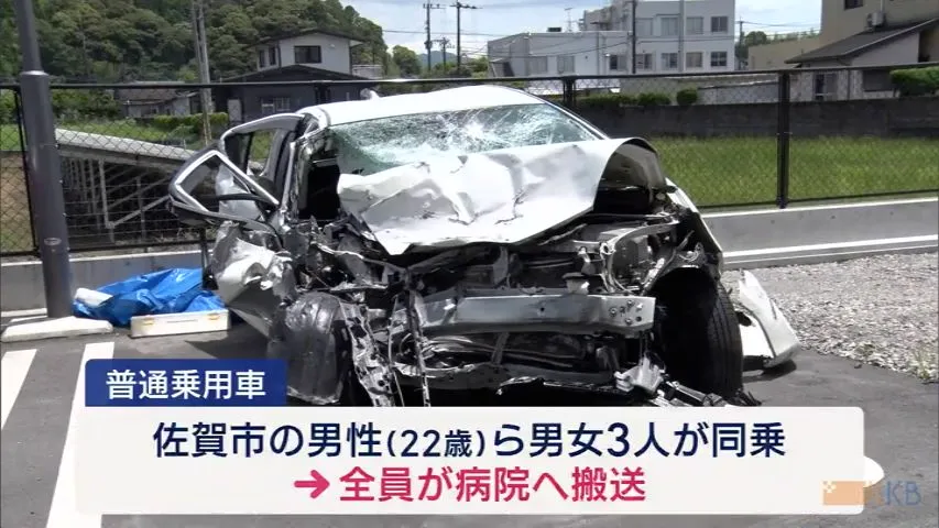 トンネルで乗用車と大型トレーラーが正面衝突　後部座席の女性が死亡　鹿児島・湧水町