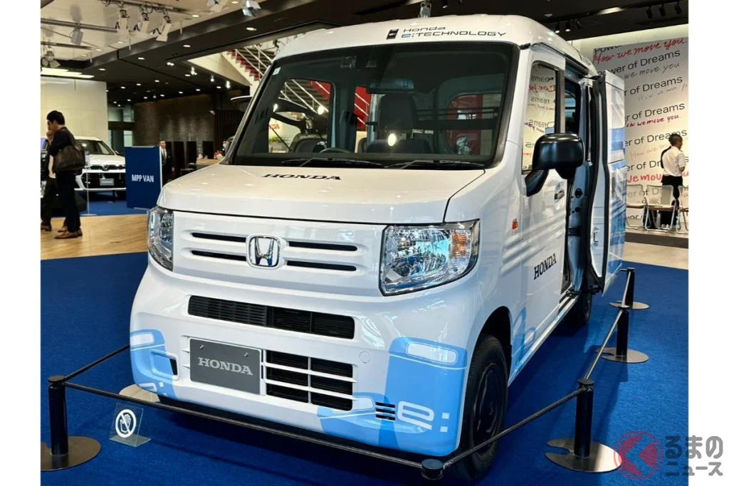 【EV革命】充電待ちゼロ！ホンダのMEV-VANが登場！商用バンがリチウムイオン駆動！驚きの性能とは？