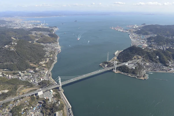 【都市計画】関門海峡またぐ２本目の橋、柱の間１キロ超の巨大つり橋…「明石」以来３０年ぶり