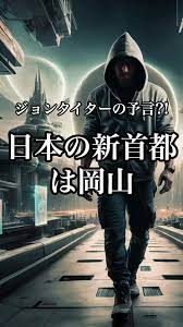 【アサ芸ビズ】 未来人「ジョン・タイター」の予言的中か 岡山が「首都移転」に名乗り