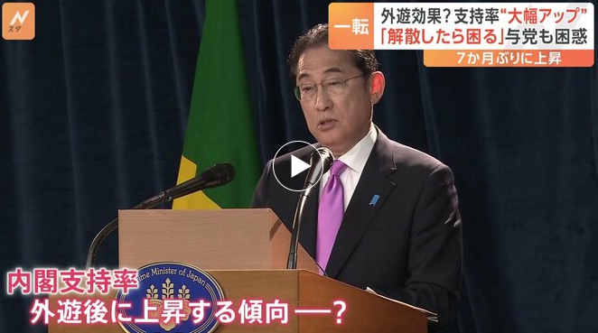 【政治】「そんなはずがない」「解散したら困る」内閣支持率7か月ぶりの上昇に与党内も困惑　今後のカギは政治資金規正法改正めぐる議論