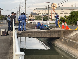 岡山、用水路、5歳児、何も起こらないはずがなく・・・