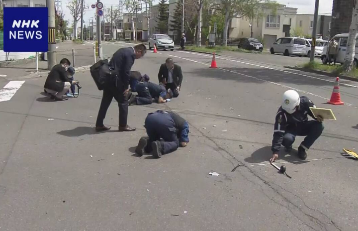 【札幌】登校中の児童 横断歩道で車にはねられ死亡 会社員逮捕