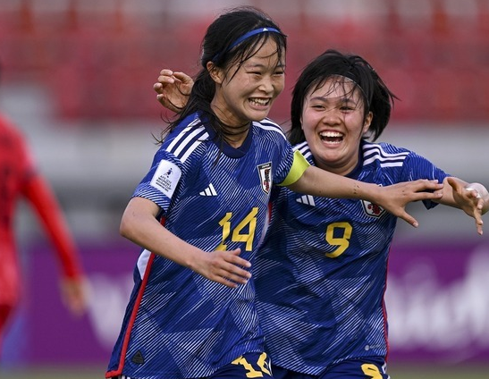 【U-17女子アジア杯サッカー】日本３－０韓国　リトルなでしこが韓国撃破！決勝進出でW杯出場権を獲得