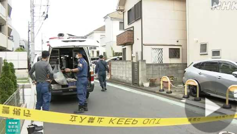 東京 狛江の住宅で８４歳妻が刺されて死亡 ８８歳夫を逮捕