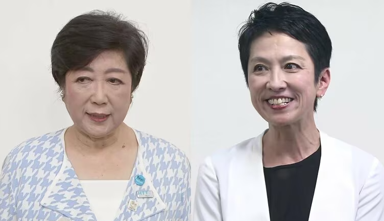 【都知事選】小池知事演説を「熱がないなぁと思いました」蓮舫氏がバッサリ　共産党都議団からはなぜか花束を渡され熱烈な歓迎