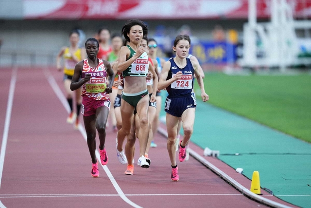 【陸上】1500ｍのドルーリー朱瑛里　決勝で女王・田中希実に挑戦「走る機会を大切にしながら」