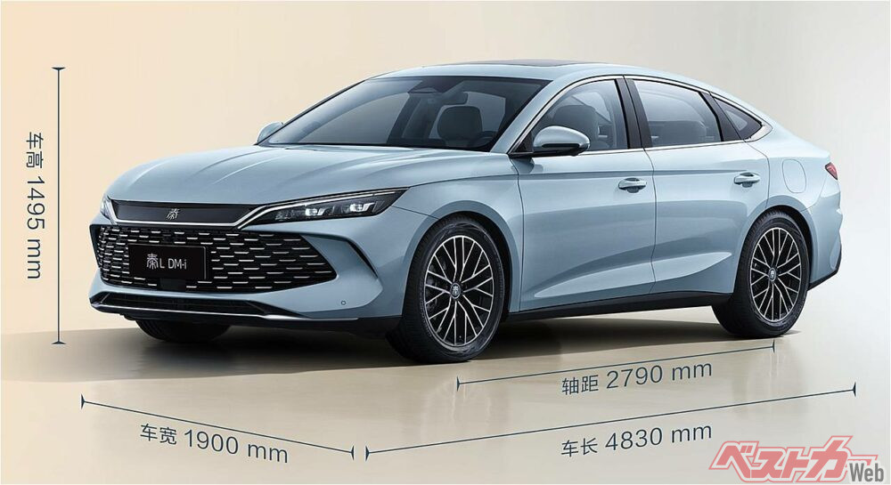 満タンで2100kmも走ってたったの220万円! トヨタが積むという噂も! BYD秦Lに日本車は太刀打ちできるのか? →ｗ