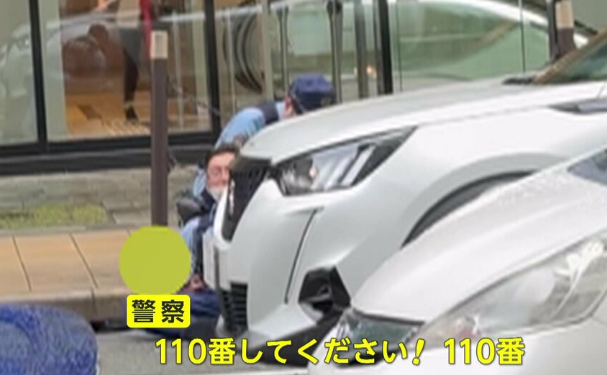 【大阪市】警察官が通行人に「110番して下さい!」盗難車を発見追跡も…パトカーに体当たり　18歳“高校生”を現行犯逮捕