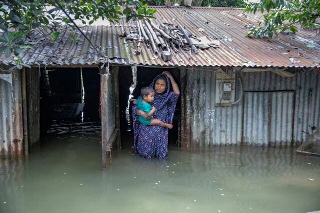 【気候変動】バングラデシュ北東部で大規模洪水、１８０万人が孤立