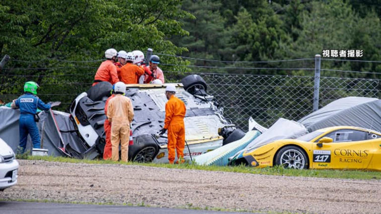 前澤氏「フェラーリのブレーキが効かなくて」　フェード現象か