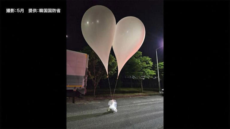 【韓国軍が北朝鮮に警告】ゴミ風船飛ばし続けるなら「軍事的措置」