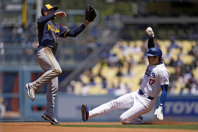 【MLB】大谷翔平が２戦連続安打＆２盗塁で２０盗塁「５０発＆３６盗塁」ペース　ドジャース完敗で３連勝逃す