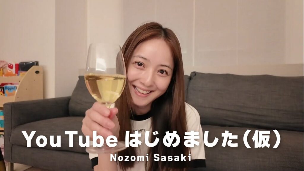 【芸能】佐々木希がYouTubeチャンネル開設へ　「一人晩酌」企画＆息子作アートも公開